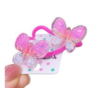 1 paire de serre-tête papillon couleur bonbon pour enfants, bandeau élastique pour queue de cheval, accessoires pour cheveux de petite fille
