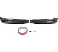 1 paire de spoiler avant de pare-chocs Lip aérodynamique surface lisse pour 3 séries E90 berline Pre -LCI 2005-2008 style fibre de carbone