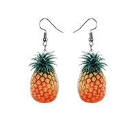 1 paire de style coréen fraise ananas pendentif boucles d'oreilles fille femmes fruits Dangle Drop Ear Rings été oreille goujons pratique et pratiqueC'est beau et facile à utiliser.