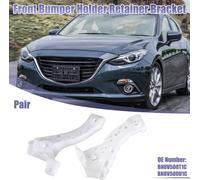 1 Paire De Support De Support De Montage De Pare-Chocs Avant Gauche Droit N ¡ã Bn8V500T1C / Bn8V500U1C Pour Mazda 3 2004 2005 2006