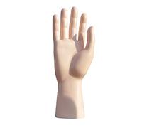 1 paire de supports de présentation pour bras de femme - En résine blanche