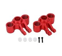 1 paire de supports d'essieu avant et arrière RC, en alliage d'aluminium, universels, pour Traxxas E Revo VXL, pièces de voiture RC 1/16, rouge