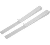 1 paire de supports musicaux latéraux en acrylique transparent pour piano Clip pour livre Accessoires pour instruments de musique