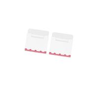 1 Paire de Supports, Support Pliable for Ordinateur Portable, rehausseur de Dissipation Thermique, Support Invisible for Ordinateur Portable(White)