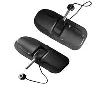 1 paire de supports universels pour verrou de kayak, rame, bateaux gonflables, kayak, rame, pour bateau gonflable, canoë, radeau pneumatique (noir)