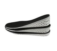 1 paire de surélévateurs de chaussures, semelles de levage de talon, rehausseurs de talon, semelles chaudes Elevator pour chaussures, 2,3,4 cm, semelles d'ascenseur invisibles, noir A, 2 cm