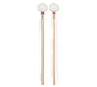 1 paire de timbales en feutre avec tête de percussion, marteau de percussion, pièces d'instruments de musique pour débutants, poignée en bois, timbales
