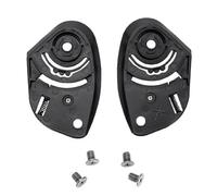 1 Paire De Visières De Casques De Bouclier D'engrenages De Base De Lentille pour Fixation KYT De Soudage