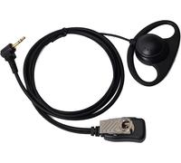 1 Paire D'Écouteurs De Sécurité 2,5 Mm En Forme De D Avec Microphone Pour Motorola Talkabout Tlkr T61 T62 T80 T81 T82 T92 Cobra Radio[X580]
