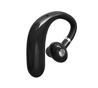 1 paire d'écouteurs sans fil R10 à suspendre avec mini Bluetooth 5.0 multifonction HiFi TWS pour le jogging - Noir