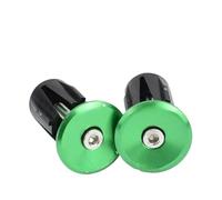 1 Paire D'embouts De Guidon De Vélo De Route, Bouchons De Guidon De Vélo, Guidons De 15 À 24 Mm, Embouts De Guidon De Moto d'Extrémité Guidon(Green)