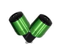 1 Paire D'embouts De Guidon De Vélo Embouts De Barre De Verrouillage Extensibles Pour Embout De Guidon De Moto Pour Guidon De 7/8" 22 Mm d'Extrémité Guidon(Green)