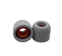 1 Paire D'embouts de Rechange pour Sony WF-1000XM6 Écouteurs, Embouts Souples en Mousse à Mémoire de Forme avec Revêtement Nano pour WF-1000XM6 Accessoires d'écouteurs (Petit, Gris)