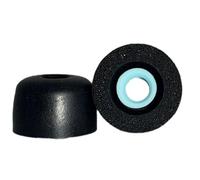 1 Paire D'embouts de Rechange pour Sony WF-1000XM6 Écouteurs, Embouts Souples en Mousse à Mémoire de Forme avec Revêtement Nano pour WF-1000XM6 Accessoires d'écouteurs (Grand, Noir)