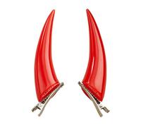 1 paire d'épingles à cheveux délicates faites à la main pour Halloween vintage Barrettes créatives Styles alternatifs Accessoires
