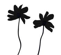 1 paire d'épingles florales faites à la main - Accessoires de corsage - Broche élégante pour femme, taille unique, Comme décrit