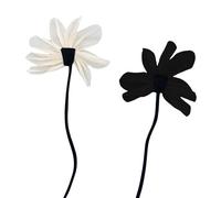 1 paire d'épingles florales faites à la main - Accessoires de corsage - Broche élégante pour femme, taille unique, Comme décrit