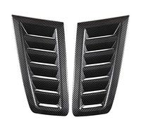1 paire d'évent de capot, accessoire modifié d'aération de capot ABS de voiture automatique s'adapte pour Focus RS MK2(Impression par transfert hydrographique)