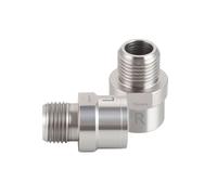 1 Paire D'extendeurs de Pédale de Vélo, D'Extensions de Pédales de Vélo en Acier Chrome-Molybdène,Entretoise de Pédale Allongée 16mm/20mm Pédale de Vélo de Montagne Broche Étendue (Argent, 16mm)