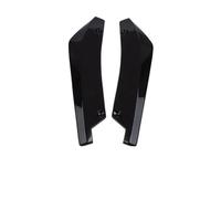 1 Paire D'extensions De Bas De Caisse Universelles pour Pare-Chocs Avant Et Arrière, Ailettes De Protection Contre Les Rayures Séparateur Lèvre Avant(Black)