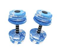 1 paire d'haltères en mousse pour aérobic, aérobic, fitness et piscine