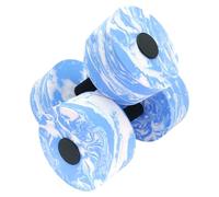 1 paire d'haltères en mousse pour sports nautiques - Construction en mousse résistante, kettlebell avec code couleur, kit d'exercices compact, équipement d'aérobic aquatique, équipement de fitness