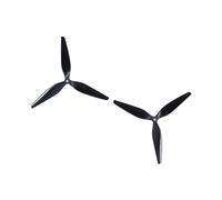 1 Paire D'Hélices 9X4X3 9 Pouces 3 Pales CCW + CW Hélice X8 Paddle Noire pour Drone FPV