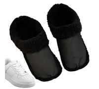 1 paire d'inserts de chaussures chauds en peluche chaude - Semelles intérieures amovibles - Doublure de pantoufles d'intérieur pour chaussures à enfiler