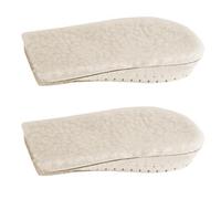 1 paire d'inserts de chaussures chauds invisibles pour augmenter la hauteur des talons respirants, pour un usage quotidien et en toute confiance