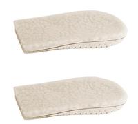 1 paire d'inserts de chaussures chauds invisibles pour augmenter la hauteur des talons respirants, pour un usage quotidien et en toute confiance