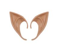 1 paire d'oreilles d'elfe pour Halloween Cosplay en latex pour déguisement de fée, spectacle, fantôme, lutin, extraterrestre, zombie, vampire, démon