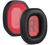 1 Paire D'oreillettes en Cuir Protéiné Coussinets d'oreille Couverture en Mousse À Mémoire De Forme Casque Antibruit pour Cage Massive Casques pour Teufel Massive Teufel Cage