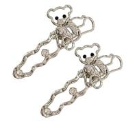 1 Paire Elegant Liquid Cats Eye Stone Butterfly Clip Hollowout Designs Barrette Pour Les Femmes Et Les Adolescents Utilisez Un Papillon