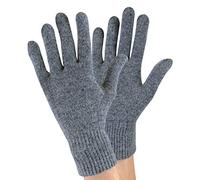1 Paire Femme Hiver Fin Chaud Thermqiues Doigts Complets Tricot Gants Laine (One Size, Grey)