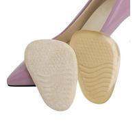1 Paire Femmes Anti-Derapant Talon Haut Coussin De Pied Insere Soulagement De La Douleur Respirant Avant-Pied Pad Protection Coussin De Pied Insert Souple