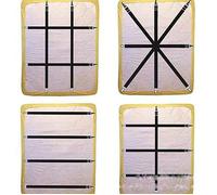 1 paire Fixateur élastique réglable de drap de lit, attache de maintien de matelas, sangle de maintien, fixateur de drap de lit Noir deux clips (18-65cm) 2 pièces,Noir deux clips (25-80 cm) 2 pièces,N