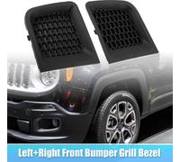 1 Paire Front Gauche Droit InfšŠrieur Pare-Chocs Grile InsšŠrer pour Jeep Renegade