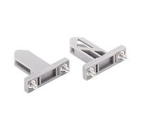 1 paire Gabarits de perçage pour le montage frontal des systèmes de tiroirs JUNKER-SLIM blanc Hauteur 84 mm Gabarit de traçage de SOTECH