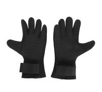 1 Paire Gants de plongée en néoprène Noir 5 mm pour la pêche en plongée et Les Sports Nautiques Thermhe Thermhe, Abrip Non Glissement, Abrasion Protection obstinée Proof Scratch (L Größe)