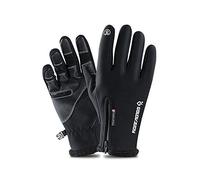 1 Paire Gants d'hiver Zipper Nylon Super Chaud Anti-Glissement Écran Tactile Gants Finger Magic Gants Chauds pour Femmes Hommes
