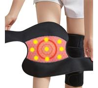 1 Paire Genouillères Réglables avec Tourmaline Auto-chauffant Genouillères Unisexes Thermiques Protège Genoux Tourmaline Magnétique Soutien Genou Compression Chaude Genouillère Sport Fitness
