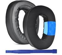 1 paire GSP300 Coussinets de rechange pour casque Sennheiser GSP 300 GSP 301 GSP 302 GSP 303 GSP 350 GSP 370 Gel refroidissant sport et coussinets en mousse à mémoire de forme (Noir) G