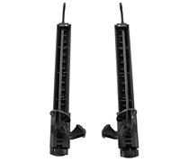 1 paire Kayak Pied Pegs, 54x5.8x12cm/21.3x2.3x4.7in Gouvernail Contrôle Réglable Kayak Pédale Haute Résistance Canoë Pied Brace pour Canoë Bateau Accessoires
