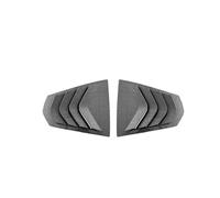 1 Paire La Voiture Intérieur Arrière Ombre Parasol Persienne Latérale Évent Couverture pour BMW 3 Series g20 320I 325i 330i 2019+,Décoration De Ventilation du Côté, Carbon Fiber Pattern