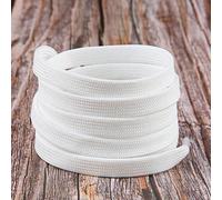 1 Paire Lacet De Sport Plat Double Couche En Polyester À Couleur Unie Pour Baskets Classiques, Décontractées, À Haut Et Bas Sommet, Chaussures En Toile, Chaussures De Basket A,B,C,D,E,FPolyester