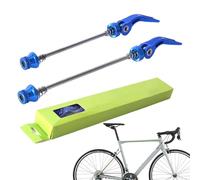 1 Paire Levier De Blocage Rapide Pour Vélo, Essieu Brochette De Libération Rapide En Métal, Axes De Roue Et Arrière De Vélo Serrages Et Blocages Rapides, Vélos De Montagne, Vélos De Montagne
