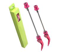 1 Paire Levier De Blocage Rapide Pour Vélo, Essieu Brochette De Libération Rapide En Métal, Axes De Roue Et Arrière De Vélo Serrages Et Blocages Rapides, Vélos De Montagne, Vélos De Montagne