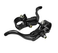 1 Paire Levier de Frein de Vélo Léger Poignées de Frein de Vélo Frein À Main Alliage d'Aluminium Universel Poignées de Frein pour Vélo VTT(Noir)