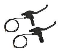 1 paire leviers de frein de vélo électrique alliage d'aluminium frein gauche et frein à main droite panne de courant levier de frein à main pour vélo électrique Scoooter