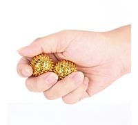 1 Paire Main Masseur de Points D'acupuncture en Appuyant sur les Paumes des Mains Magnétiques Boules D'acupuncture Aiguille M